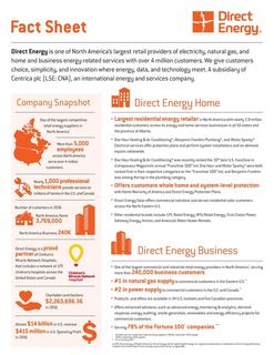 Direct Energy fact sheet (1)